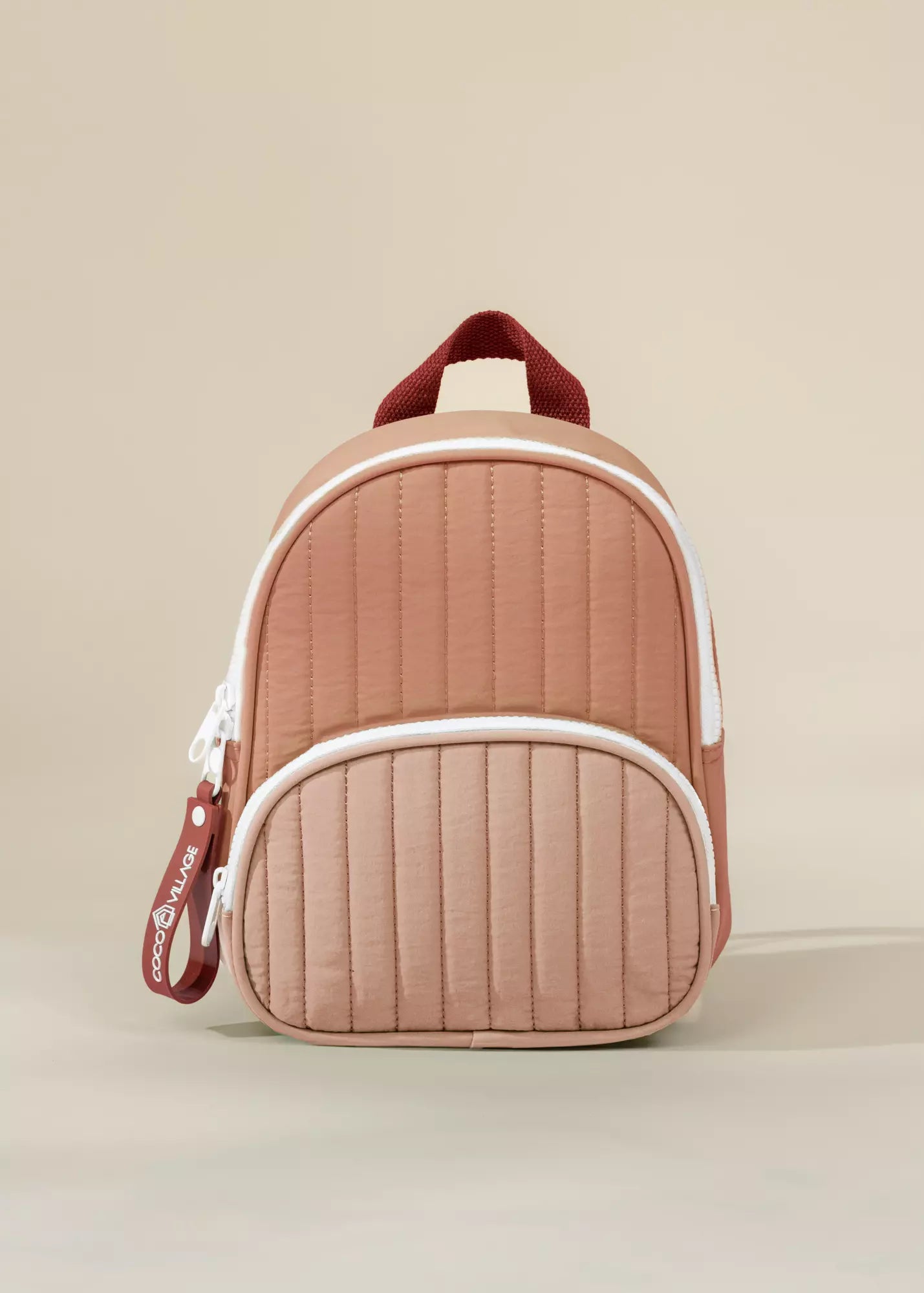 earthbound mini backpack Coco Village - Washable Nylon and perfect for keeping your things organized on the go. Buy Grey Washed Embroidered Nature