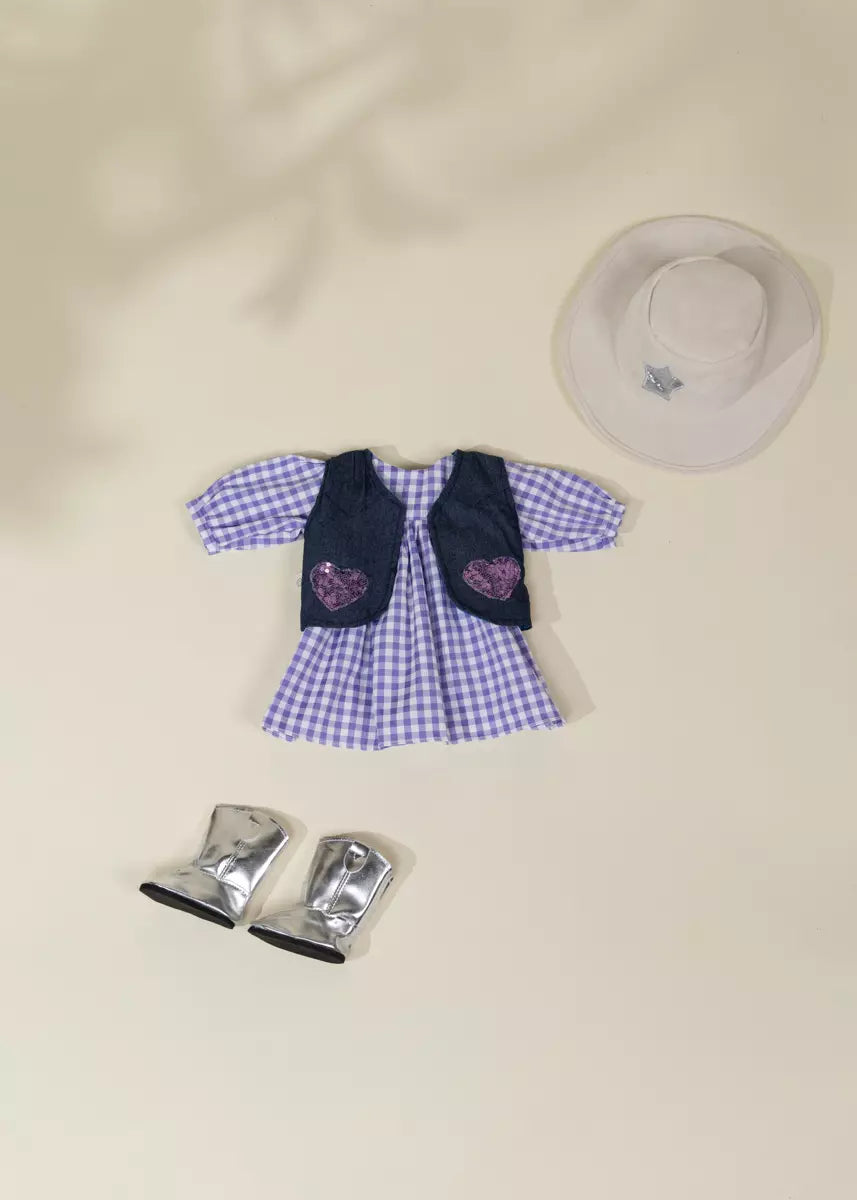 Ensemble pour poupée enfant CocoFriends 22" (56 cm) – Cowgirl