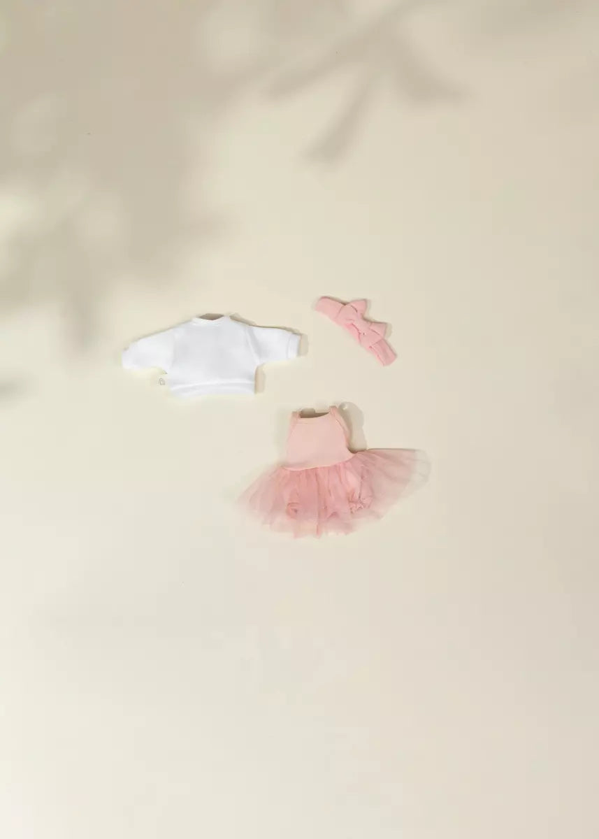 Ensemble pour poupée bébé CocoTiny 10" (26 cm) – Ballerine