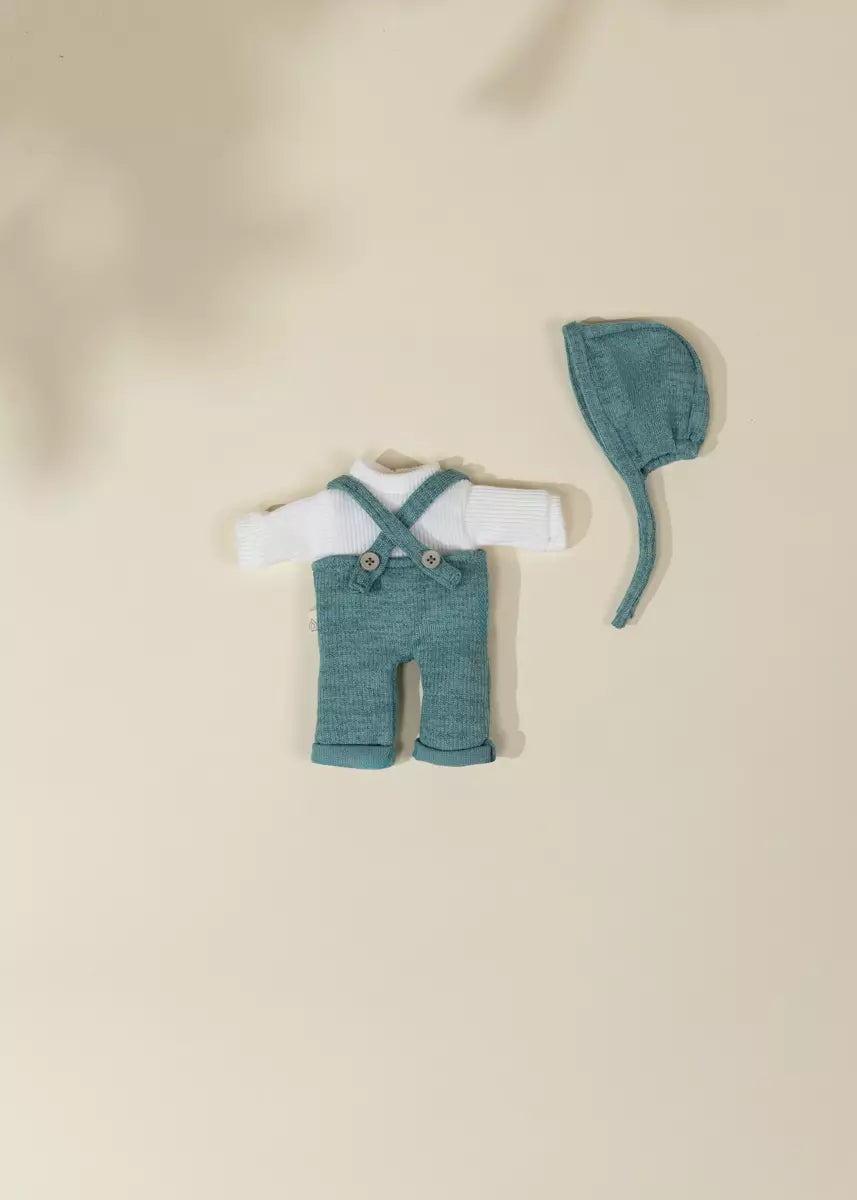 Ensemble pour poupée bébé CocoTiny 10" (26 cm) – Tricot douillet