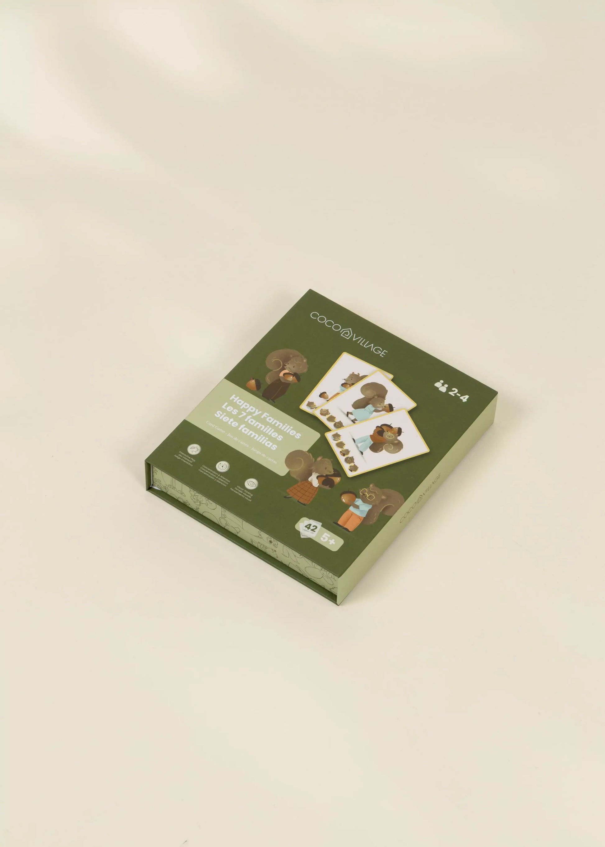 Jeu de cartes - Les 7 familles (42 cartes)