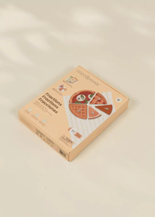 Jeu éducatif magnétique des fractions
