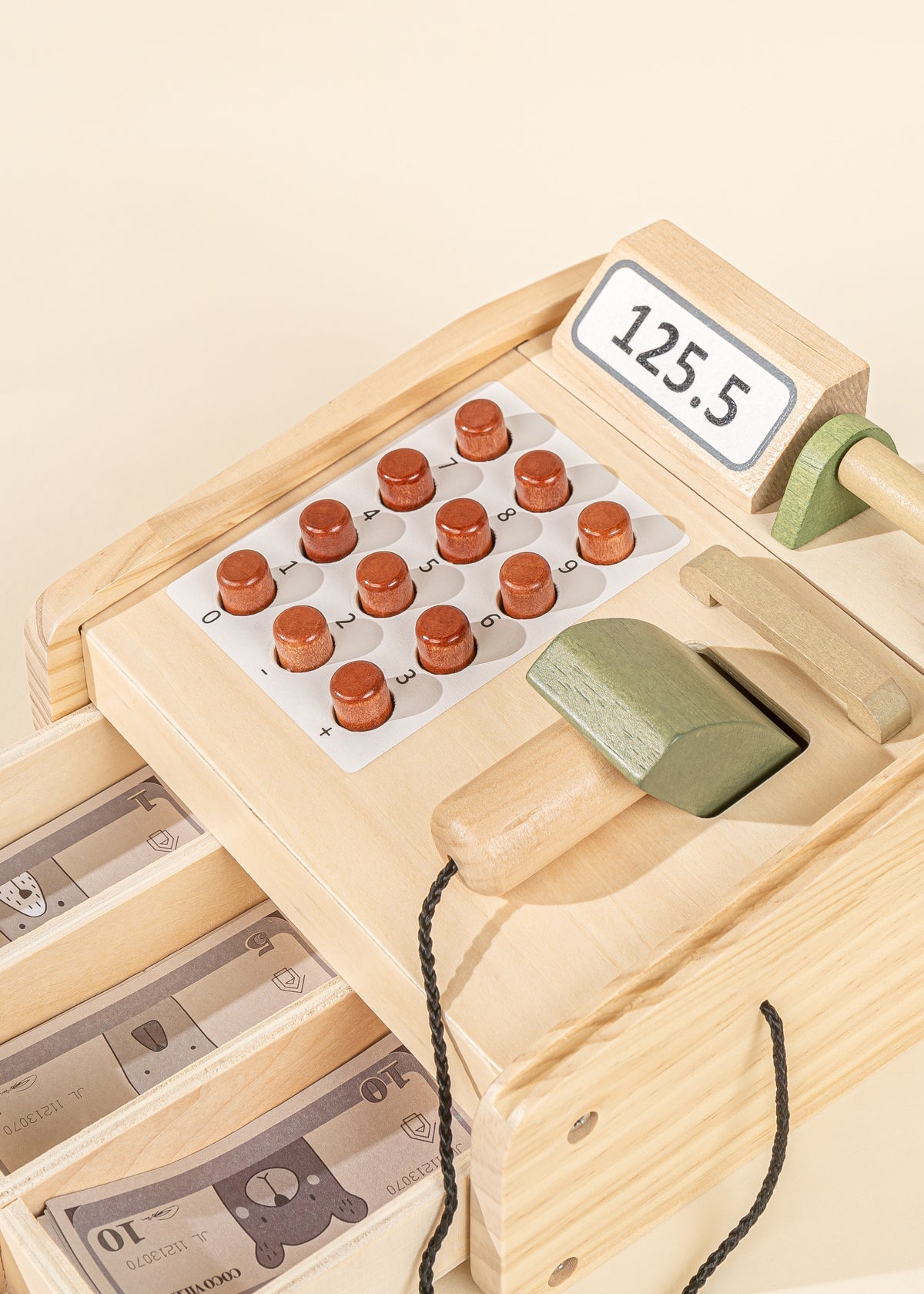 Image of Wooden Cash Register