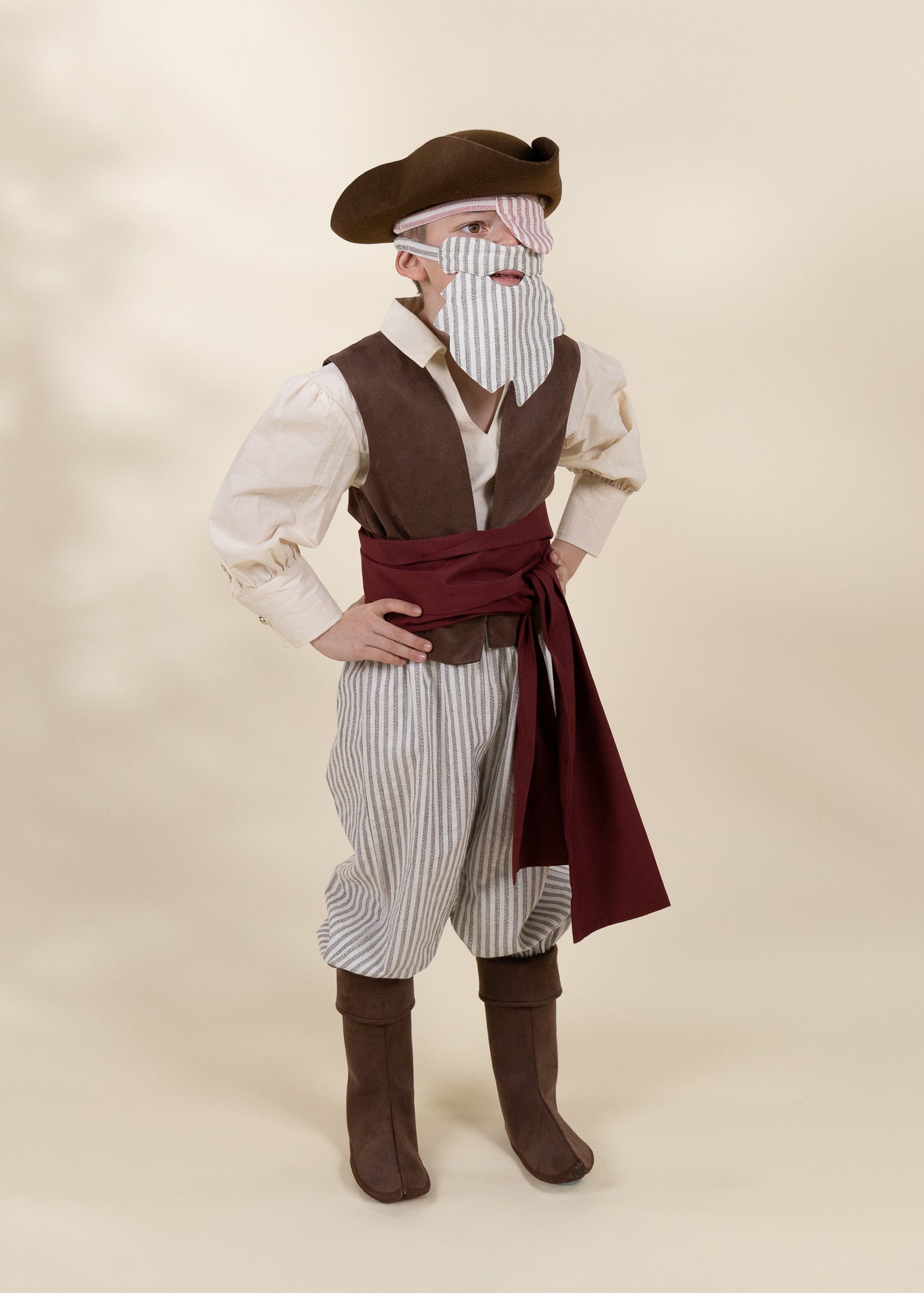 Costume de pirate avec chapeau