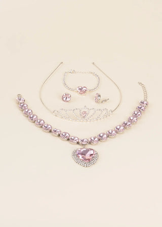 Role Play Heart Princess Jewelry Set – Pink