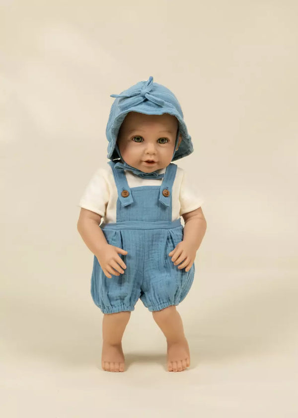 CocoBaby 18" (46 cm) Baby Play Doll Clothing Set – Summer Day