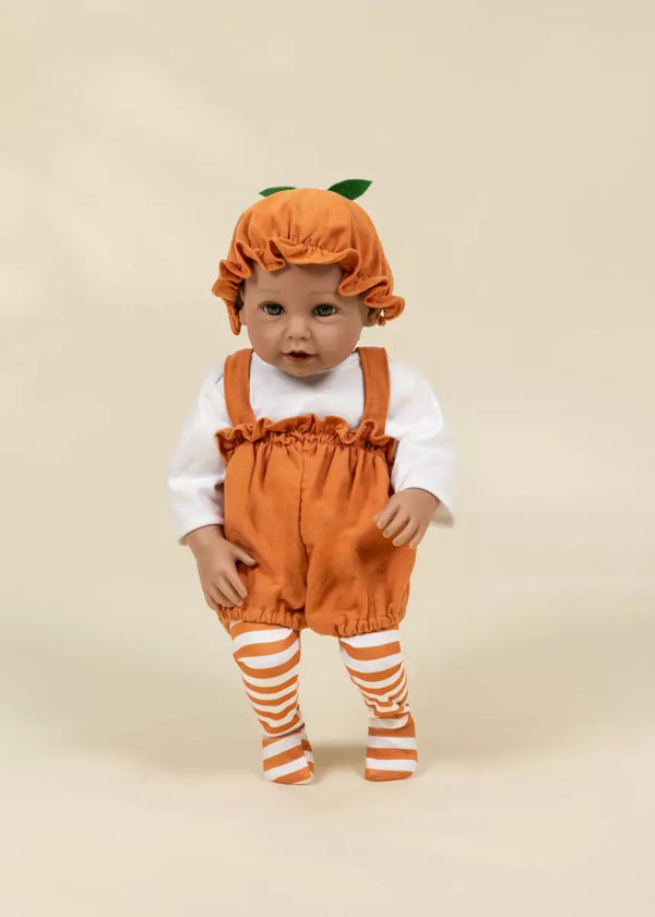 CocoBaby 18" (46 cm) Baby Play Doll Clothing Set – Little Pumpkin
