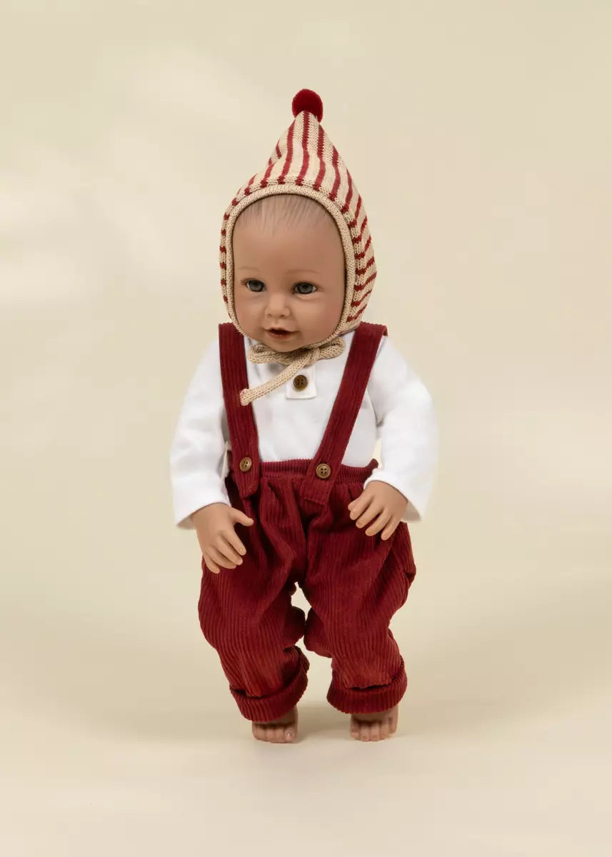 Ensemble pour poupée bébé CocoBaby 18" (46 cm) – Hiver douillet