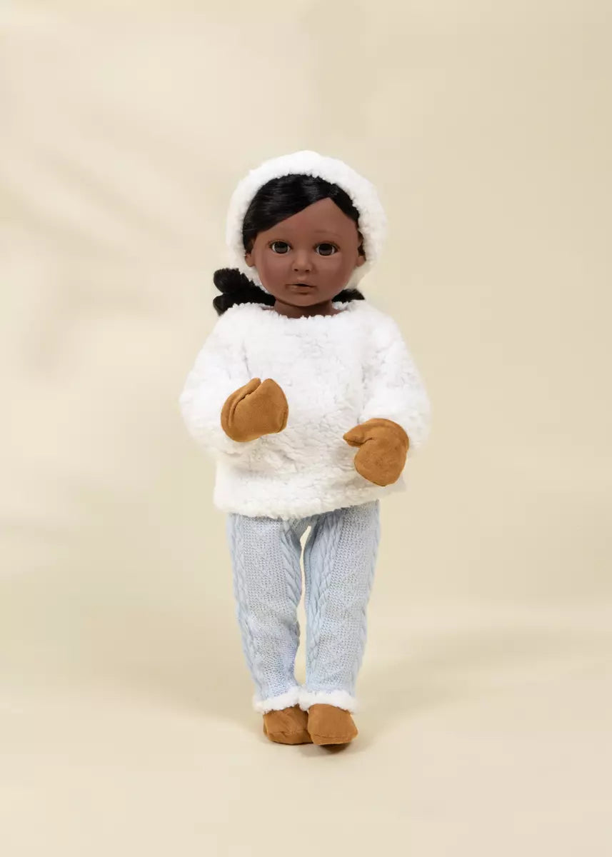 Ensemble pour poupée enfant CocoFriends 22" (56 cm) – Journée de neige