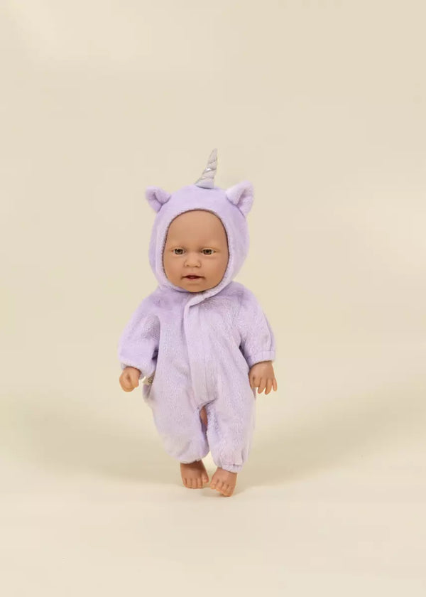 CocoTiny 10" (26 cm) Baby Play Doll Clothing Set – Unicorn