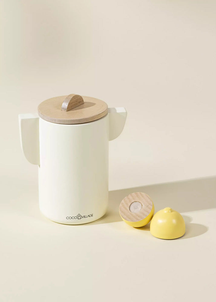 Image of Ensemble de limonade en bois et accessoires