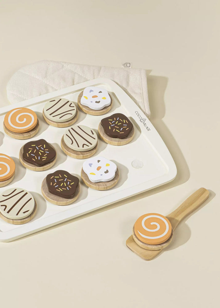 Image of Wooden Cookies Playset and Accessories