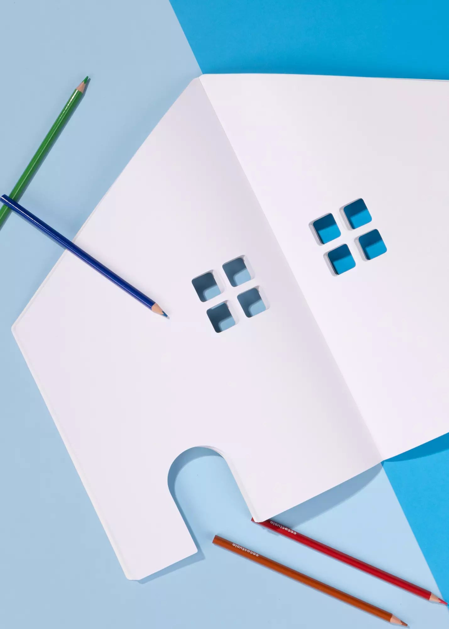 House Shaped Kids Sketchbook (40 pages)