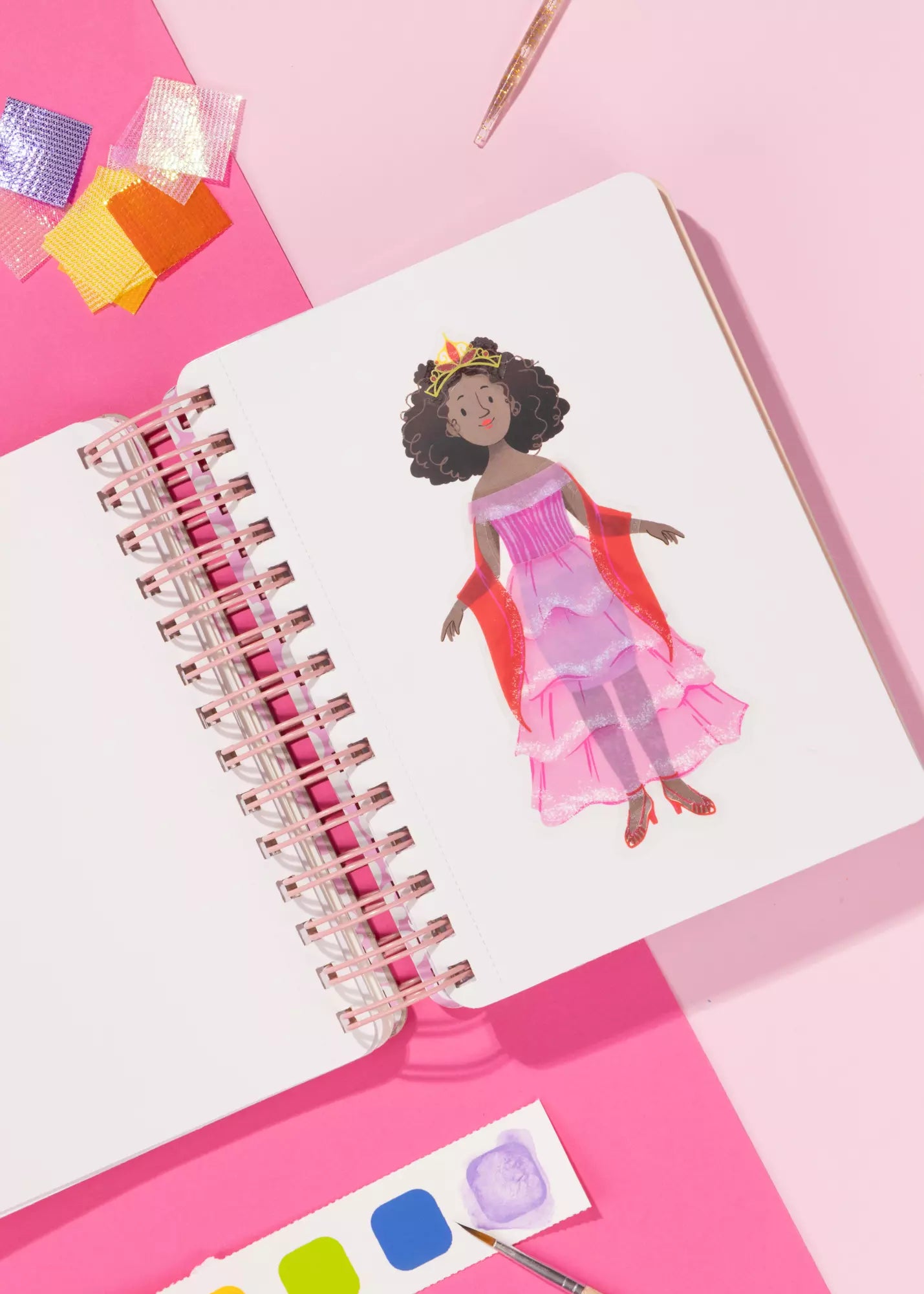 Image of Dress-Your-Princess Activity Book