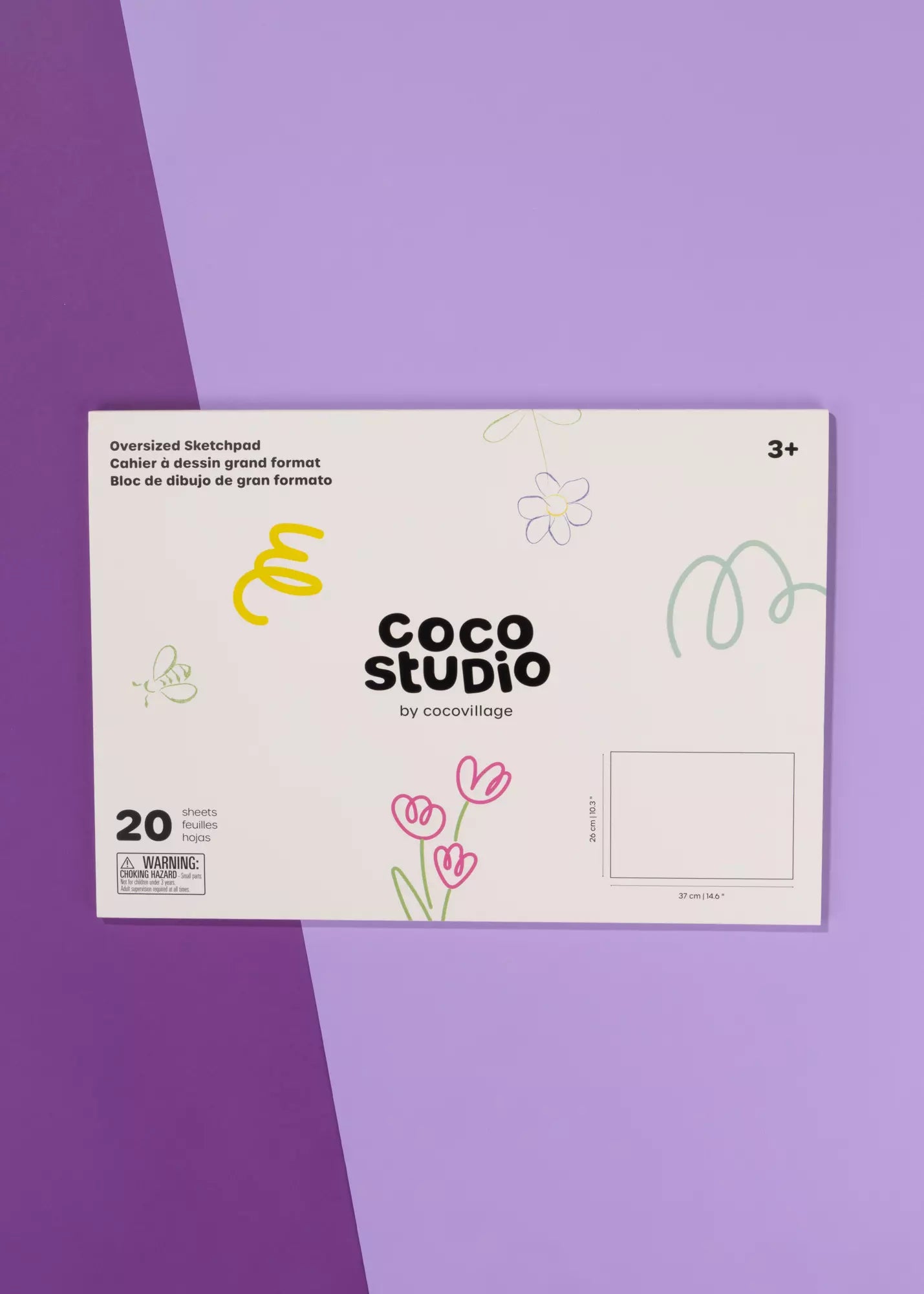 Oversized Sketchpad (20 Sheets)