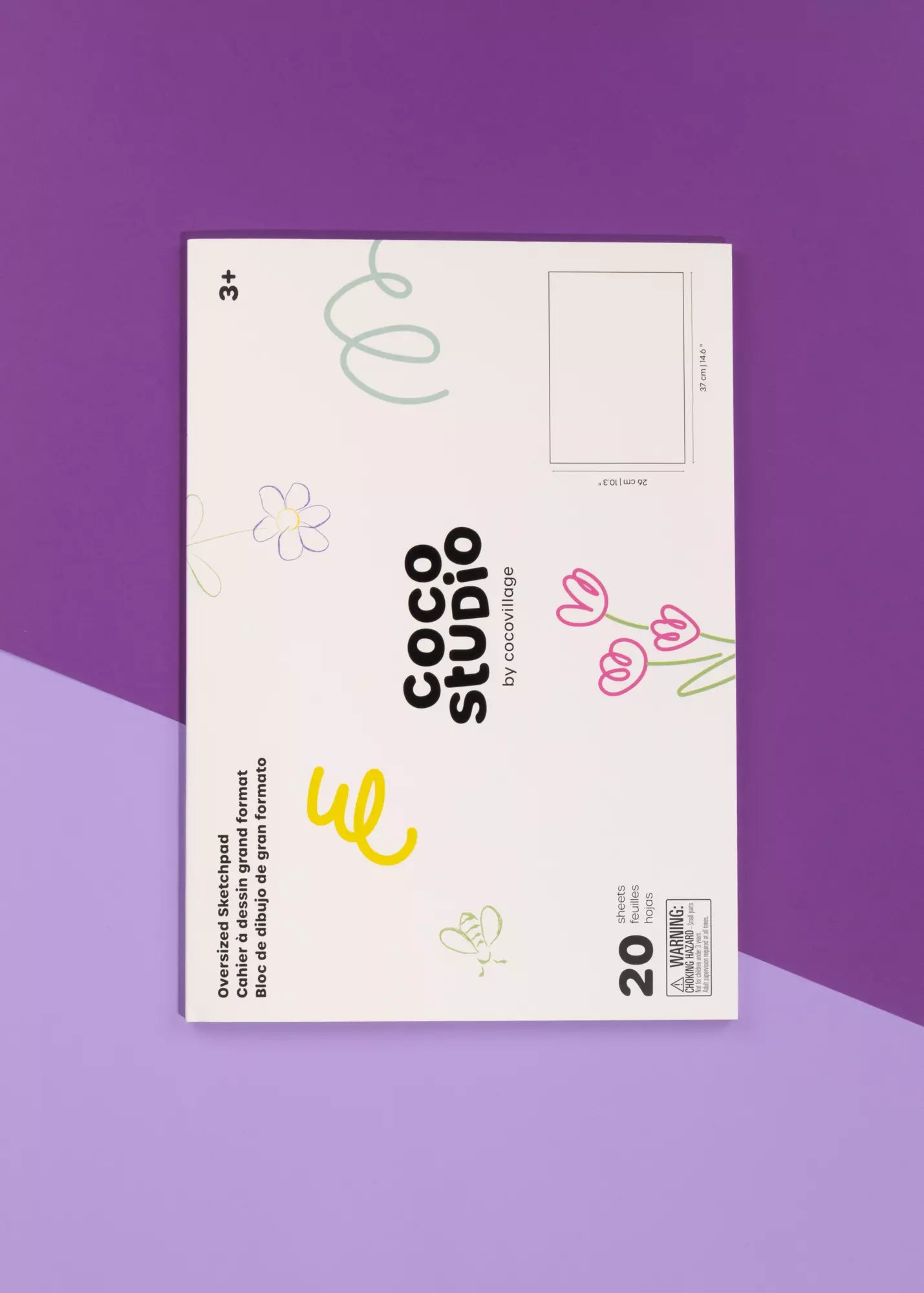 Oversized Sketchpad (20 Sheets)