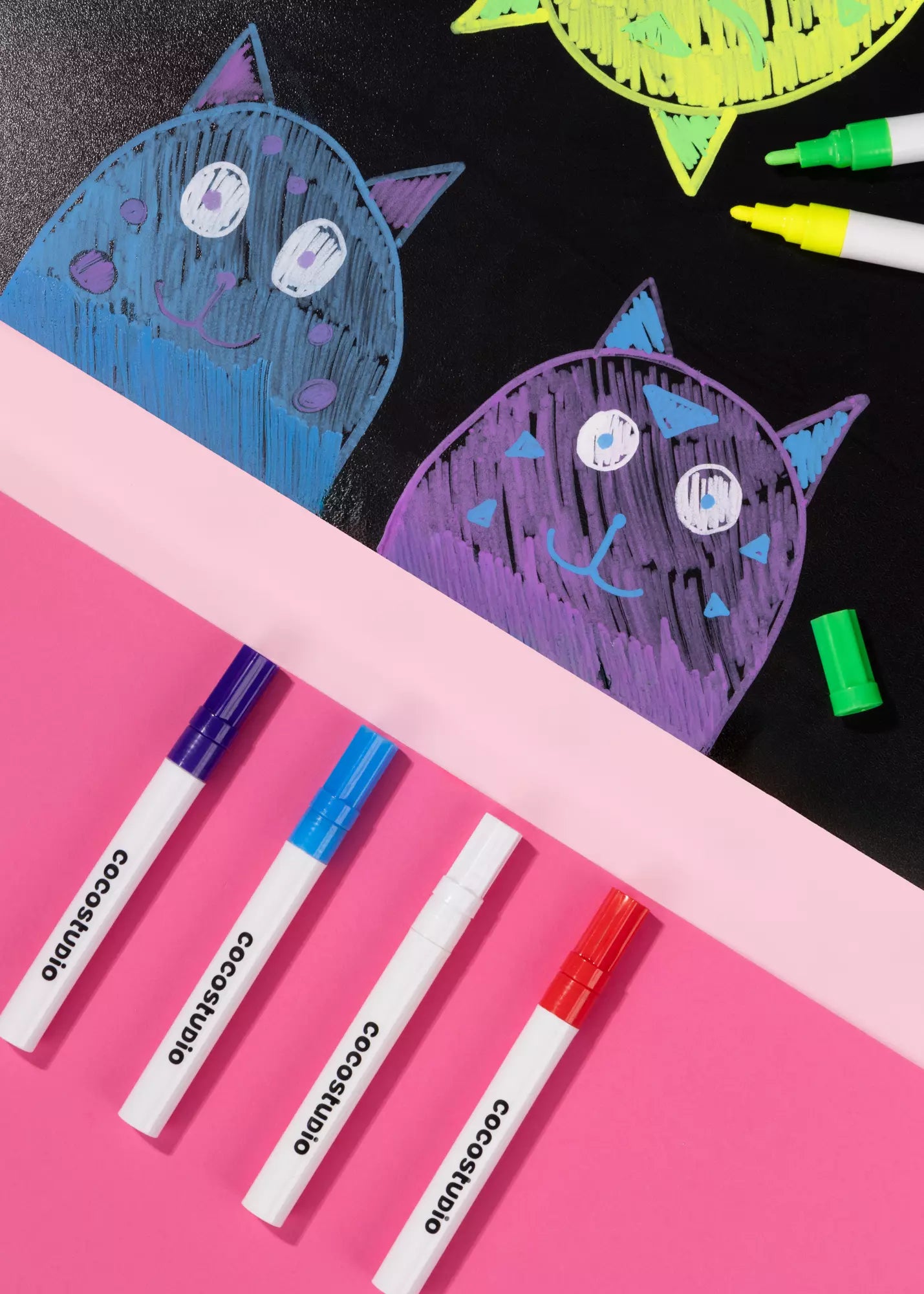 Washable Liquid Chalk Markers (6 colors)