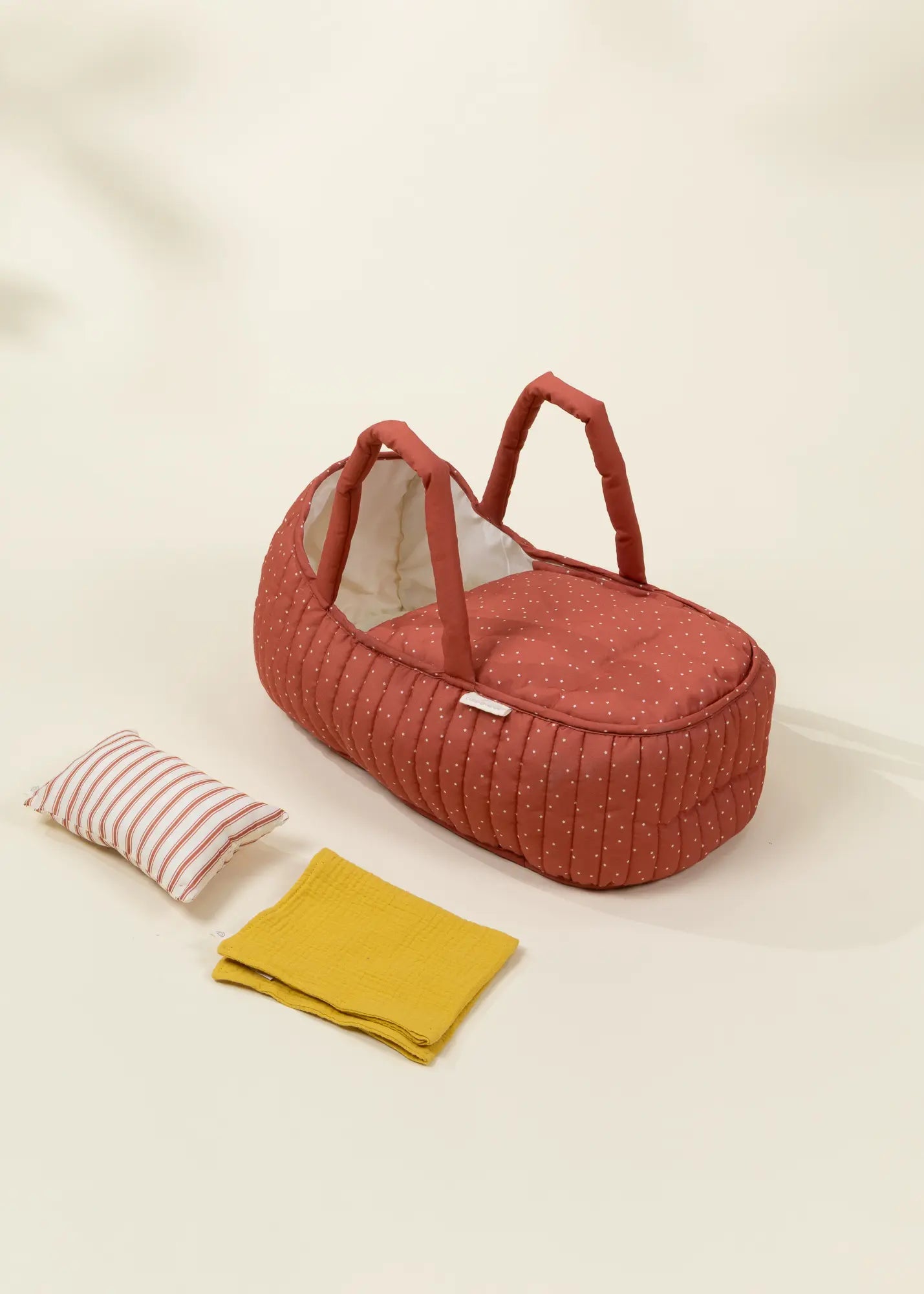 Doll Moses Basket - Fresa