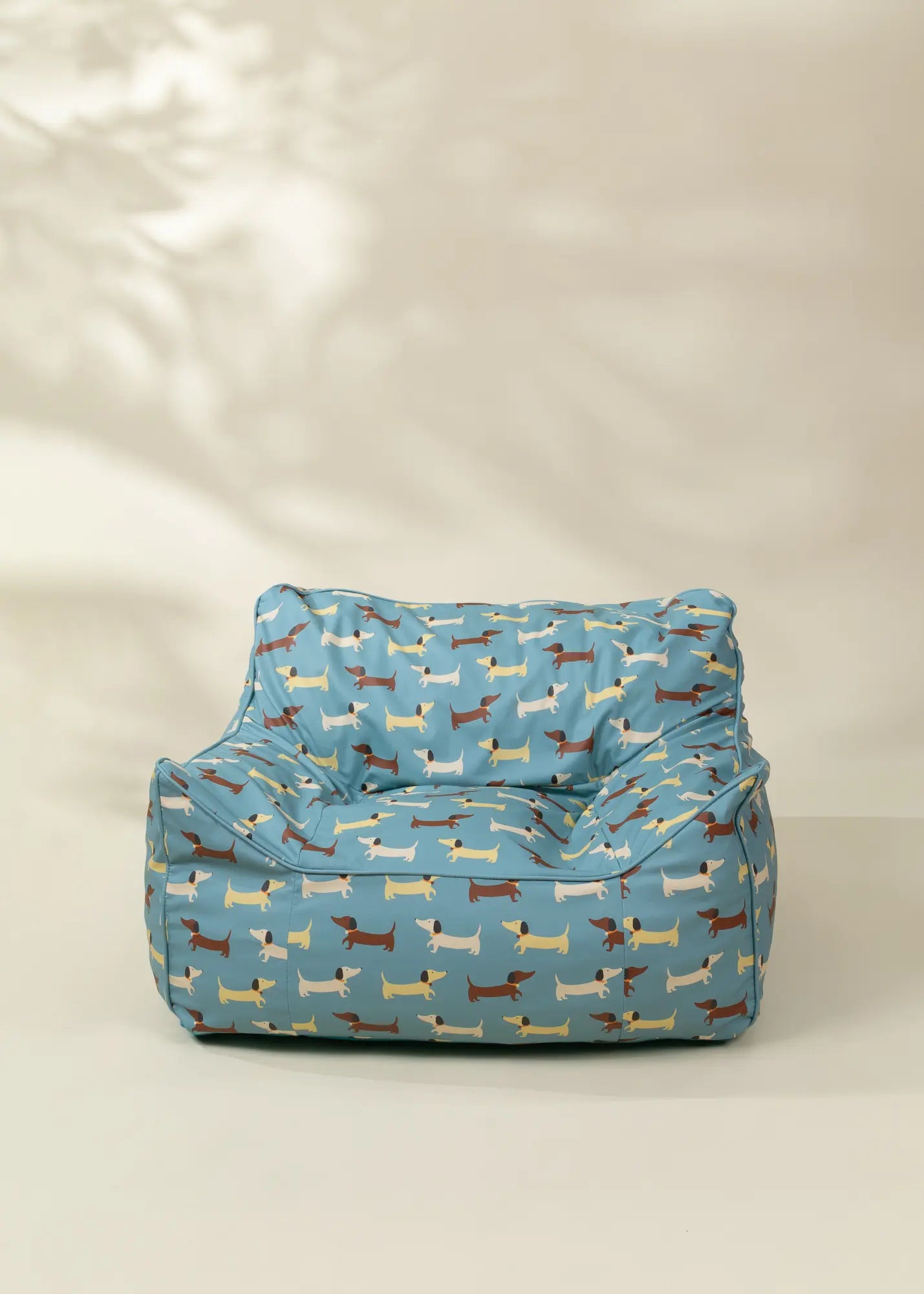 Vegan Leather Kids Bean Bag - Sausage Dogs
