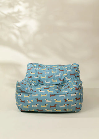 Vegan Leather Kids Bean Bag - Sausage Dogs