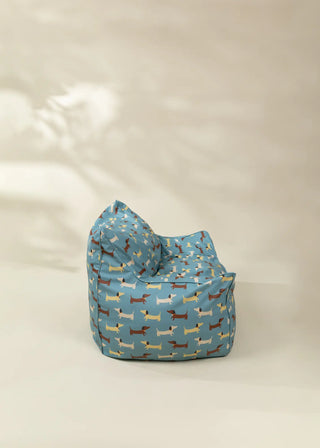 Vegan Leather Kids Bean Bag - Sausage Dogs