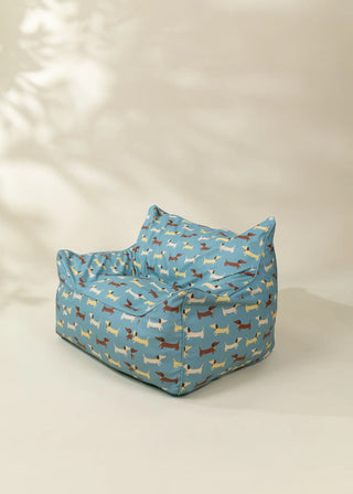 Vegan Leather Kids Bean Bag - Sausage Dogs