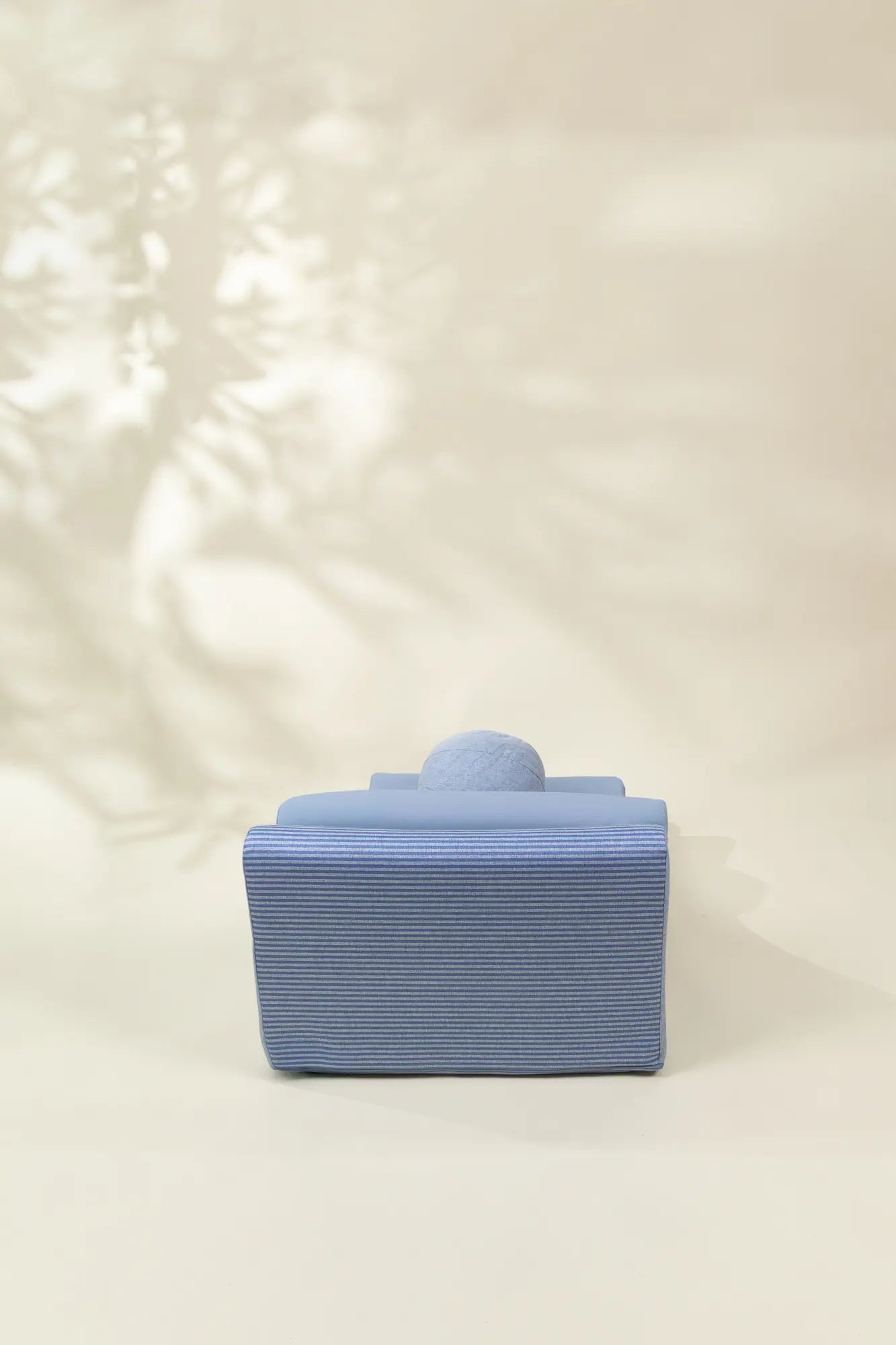 Modular Vegan Leather Kids Soft Chair-Shade of Sky
