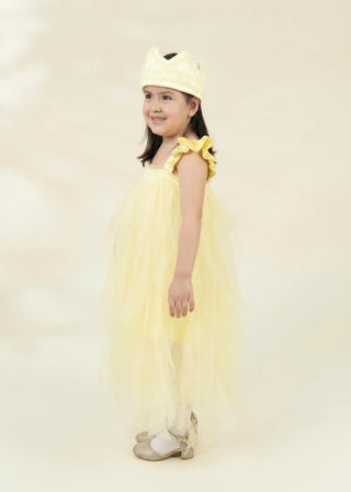 Gelato Ruffle Princess Dress with Crown Play 3–4Y
