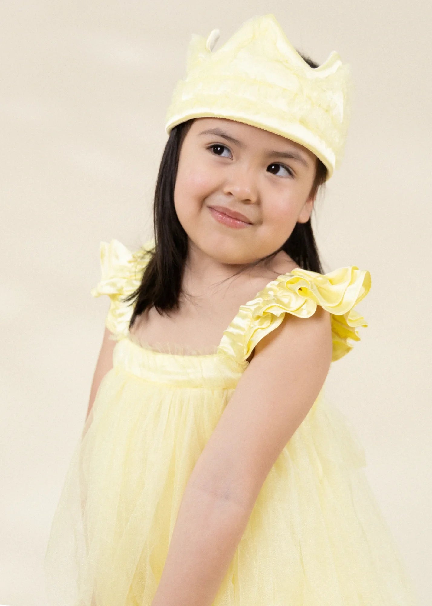 Gelato Ruffle Princess Dress with Crown Play 3–4Y