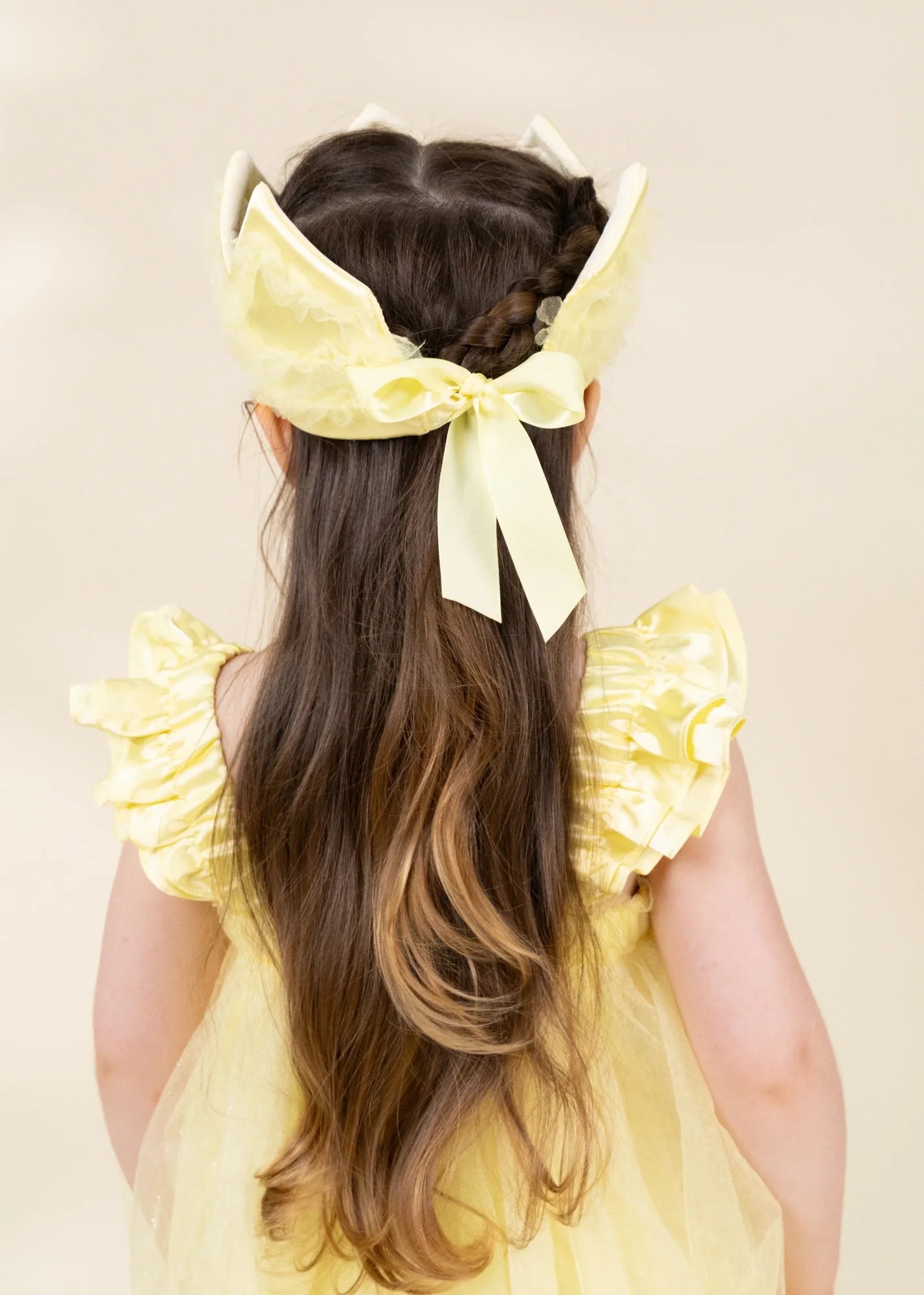 Image of Gelato Ruffle Princess Dress with Crown Play 3–4Y