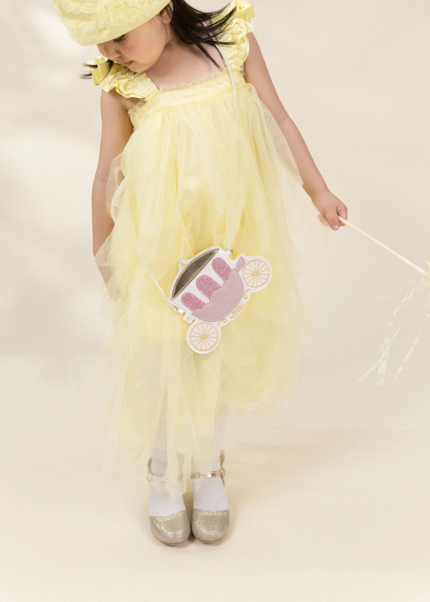 Image of Gelato Ruffle Princess Dress with Crown Play 3–4Y