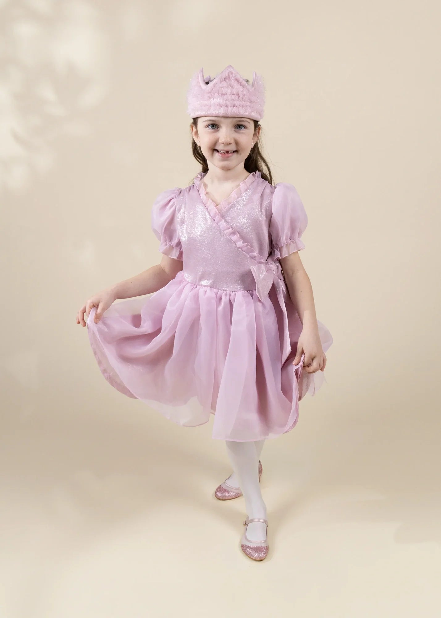Dream Princess Dress with Crown Play Costume 3–4Y