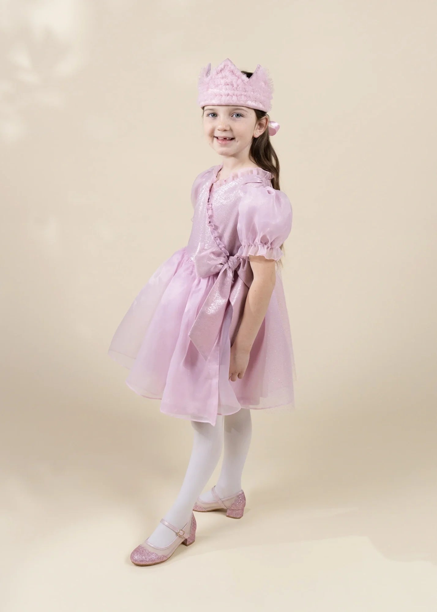 Image of Dream Princess Dress with Crown Play Costume 3–4Y