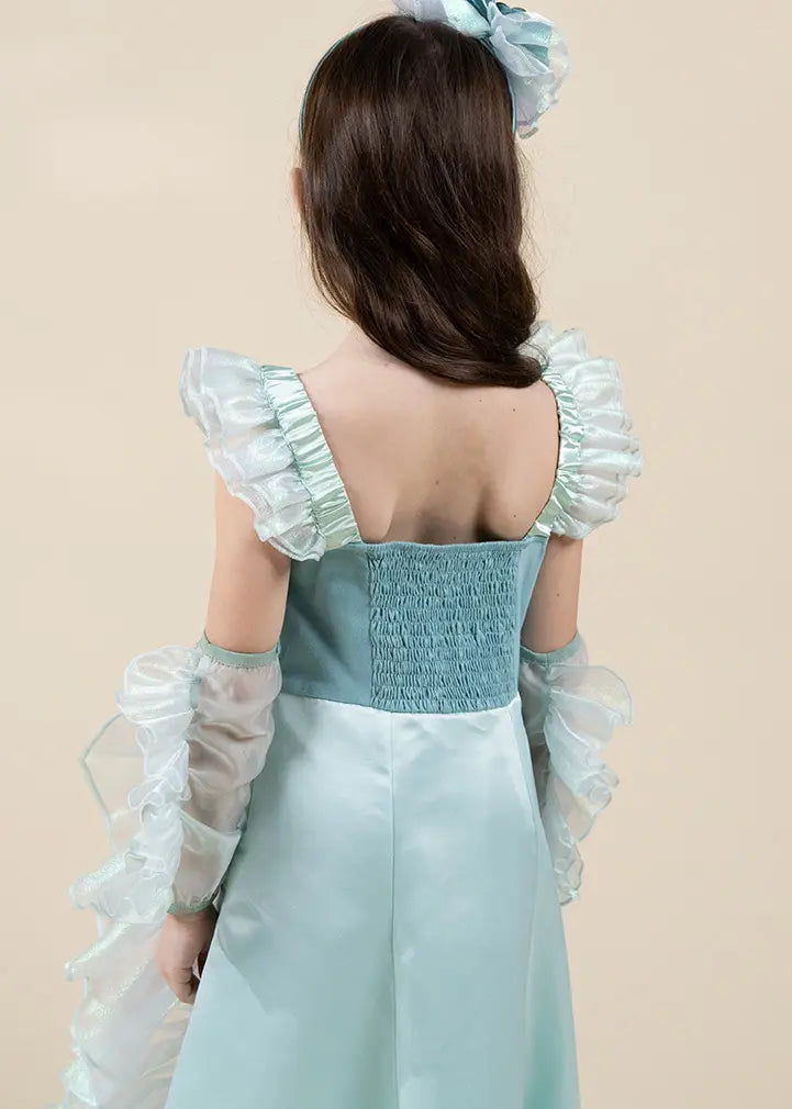 Iridescent Mermaid Play Costume with Headband 3–4Y