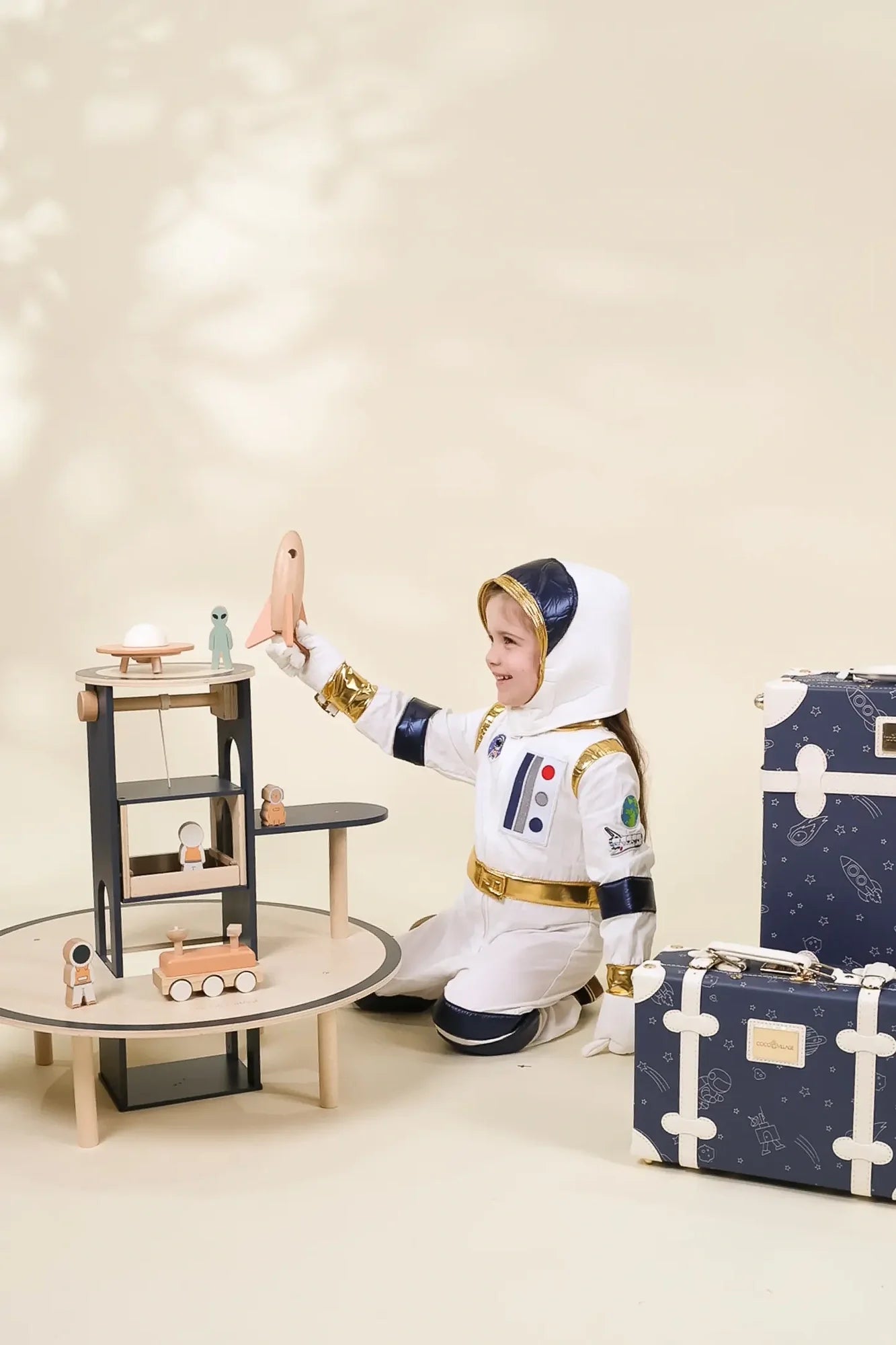 Image of Astronaut Play Costume 3–4Y