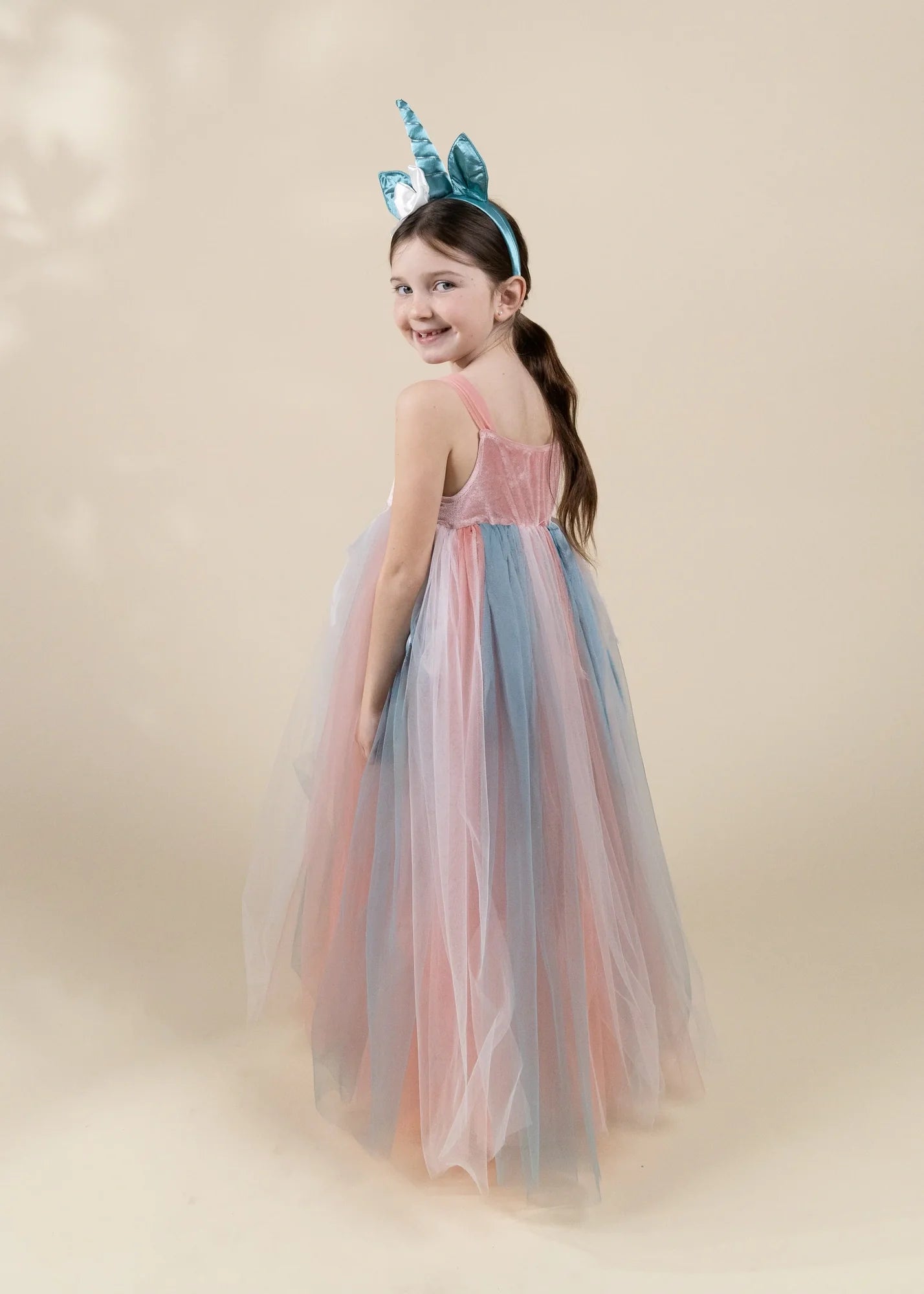 Unicorn Play Costume with Headband 3–4Y