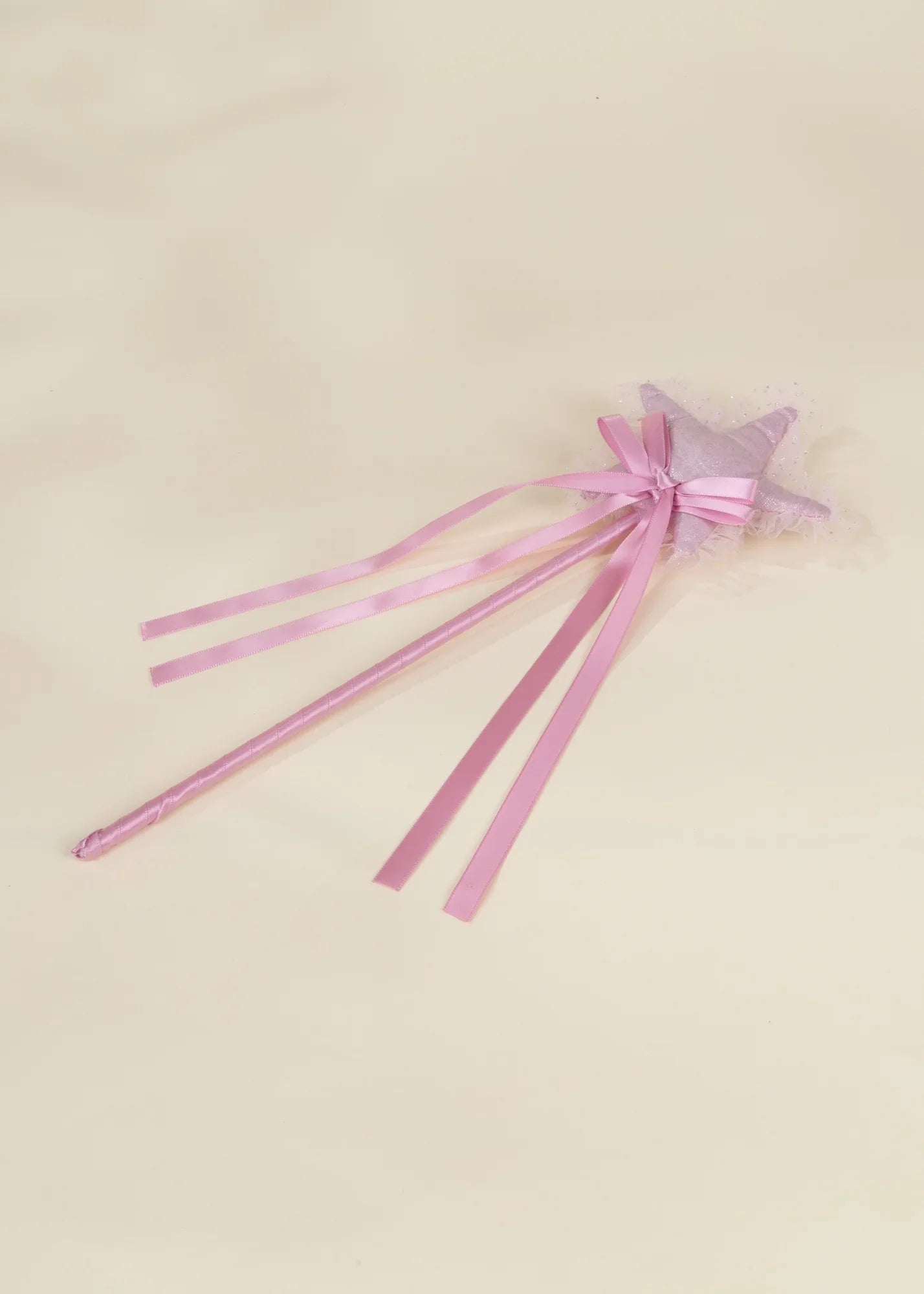 Image of Role Play Dress-Up Pink Star  Wand with Frill
