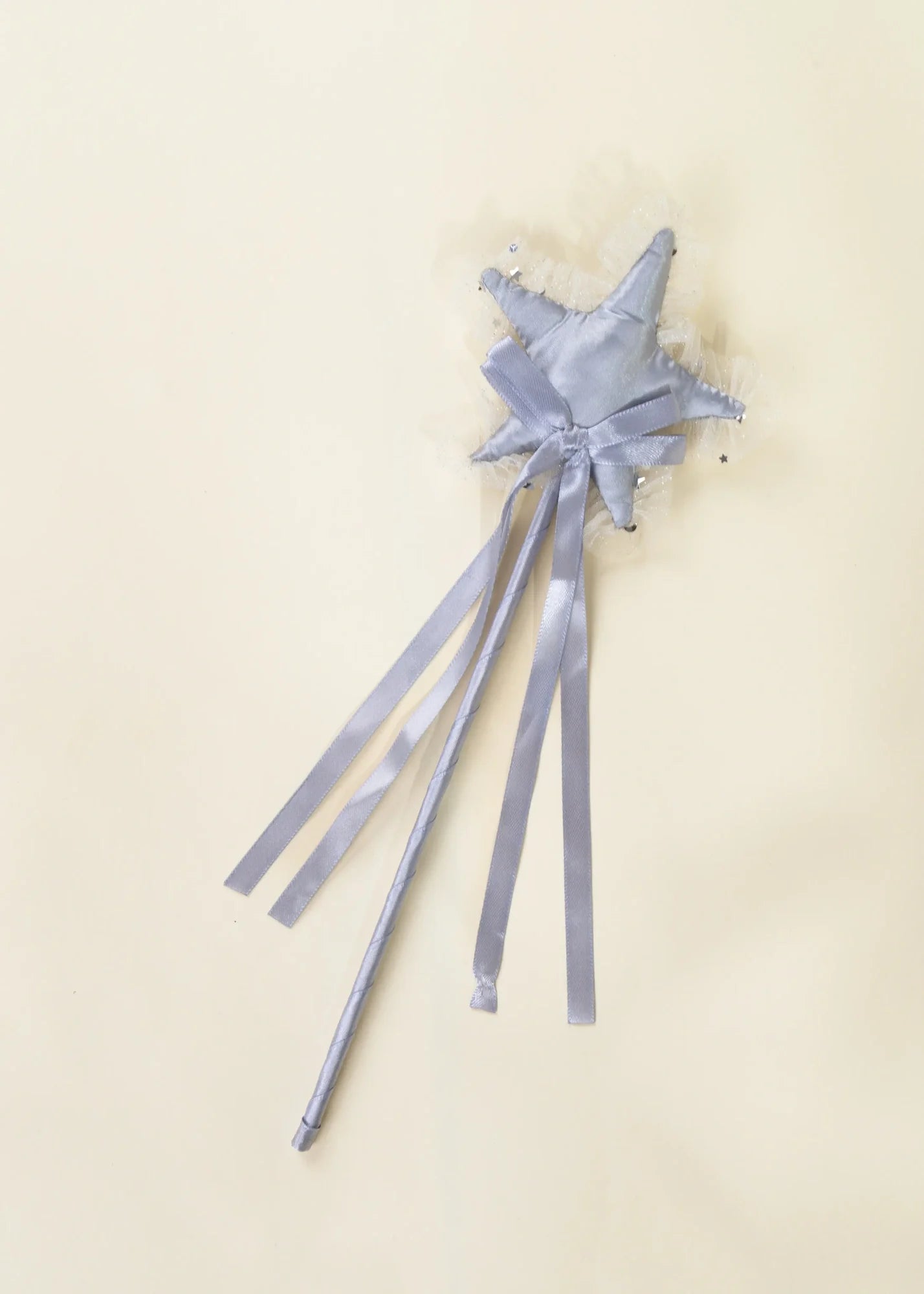 Image of Role Play Dress-Up Silver Star  Wand with Frill