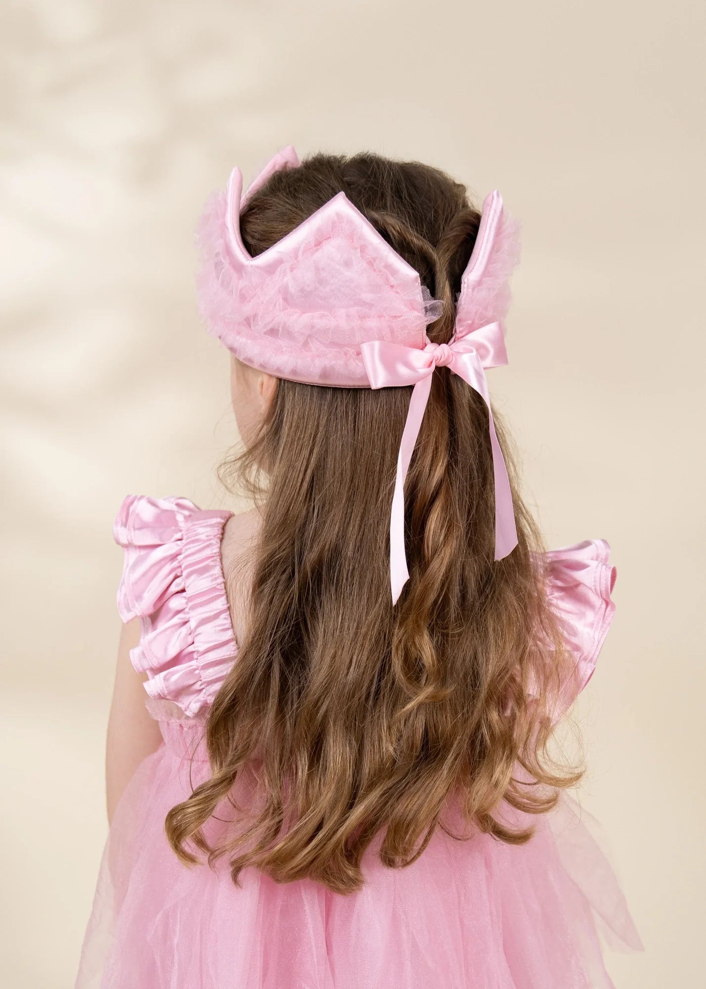 Image of Role Play Dress-Up Pink Ruffle Crown