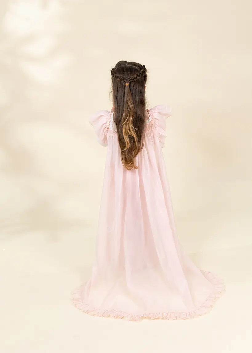 Image of Role Play Dress-Up Pink Long Sheer Cape