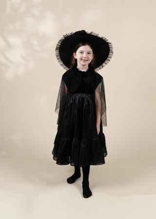 Role Play Dress-Up Black Witch Hat