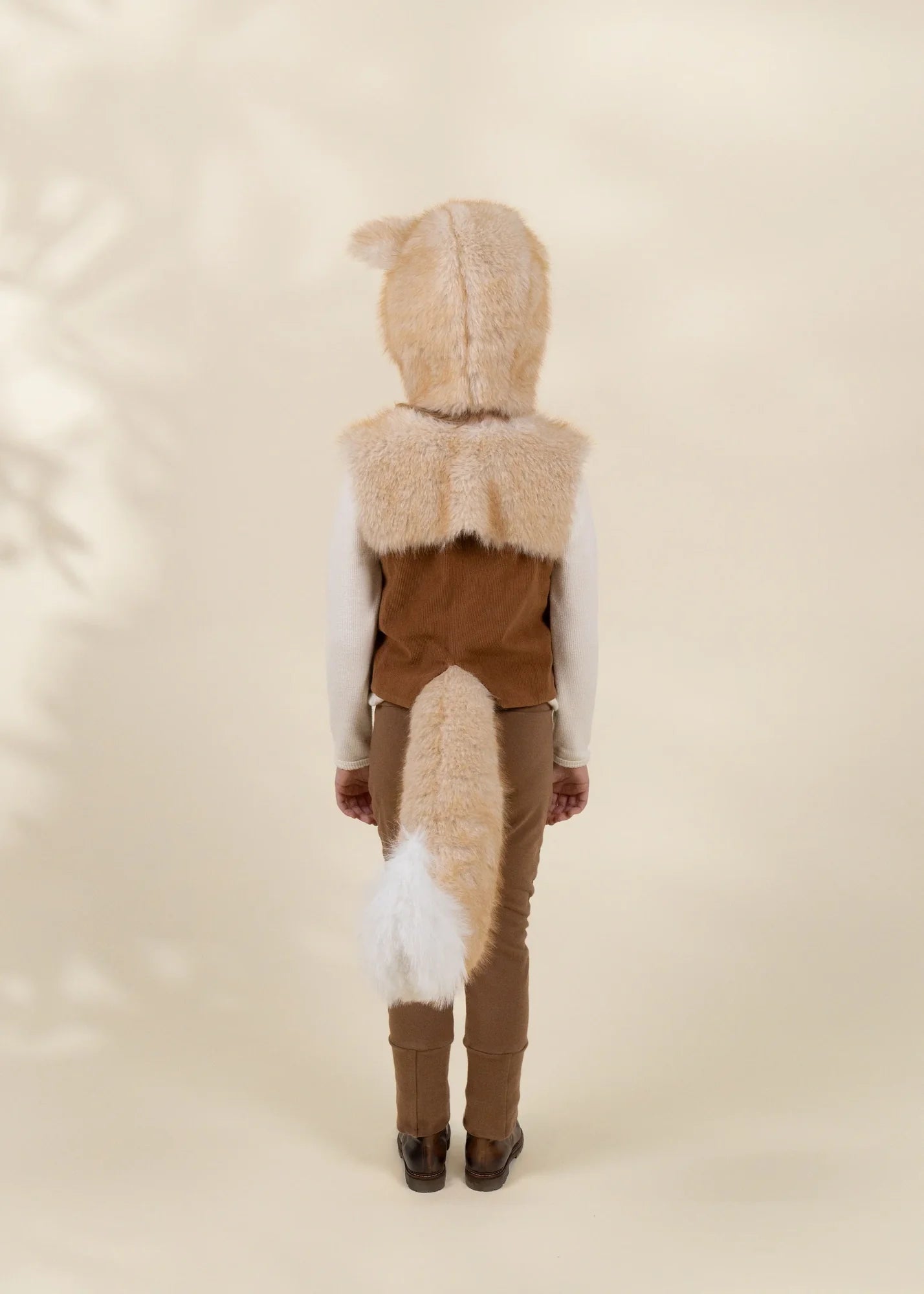 Image of Role Play Dress-Up Fox Fur Hat Vest & Tail Set