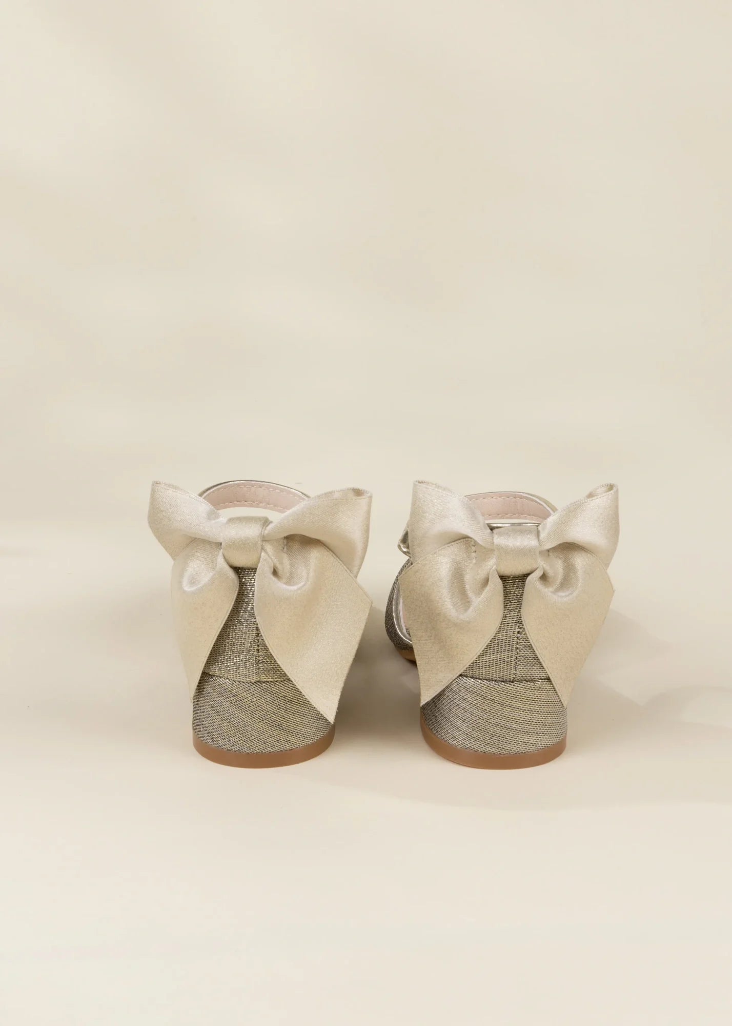 Image of Role Play Light Gold Mary Jane Heel Shoe Size 11