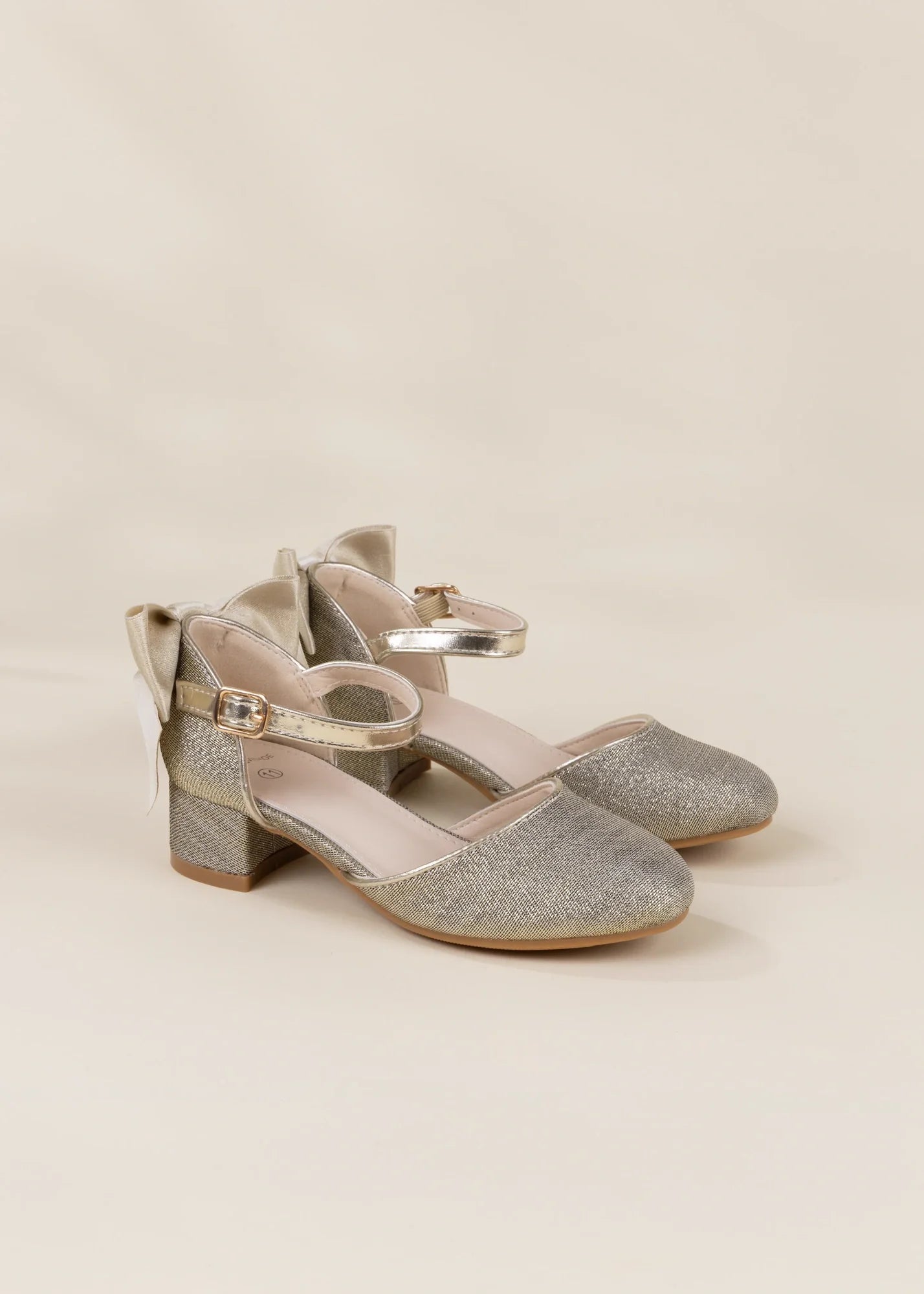 Role Play Light Gold Mary Jane Heel Shoe Size 11