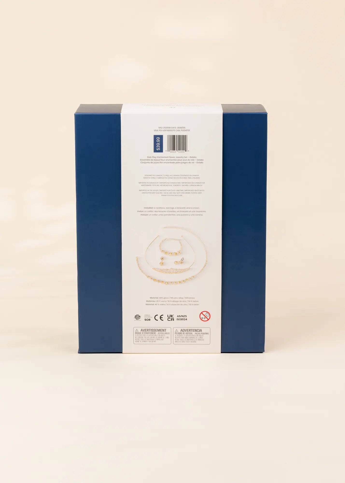 Ensemble de bijoux fleur enchantée – Gelato 