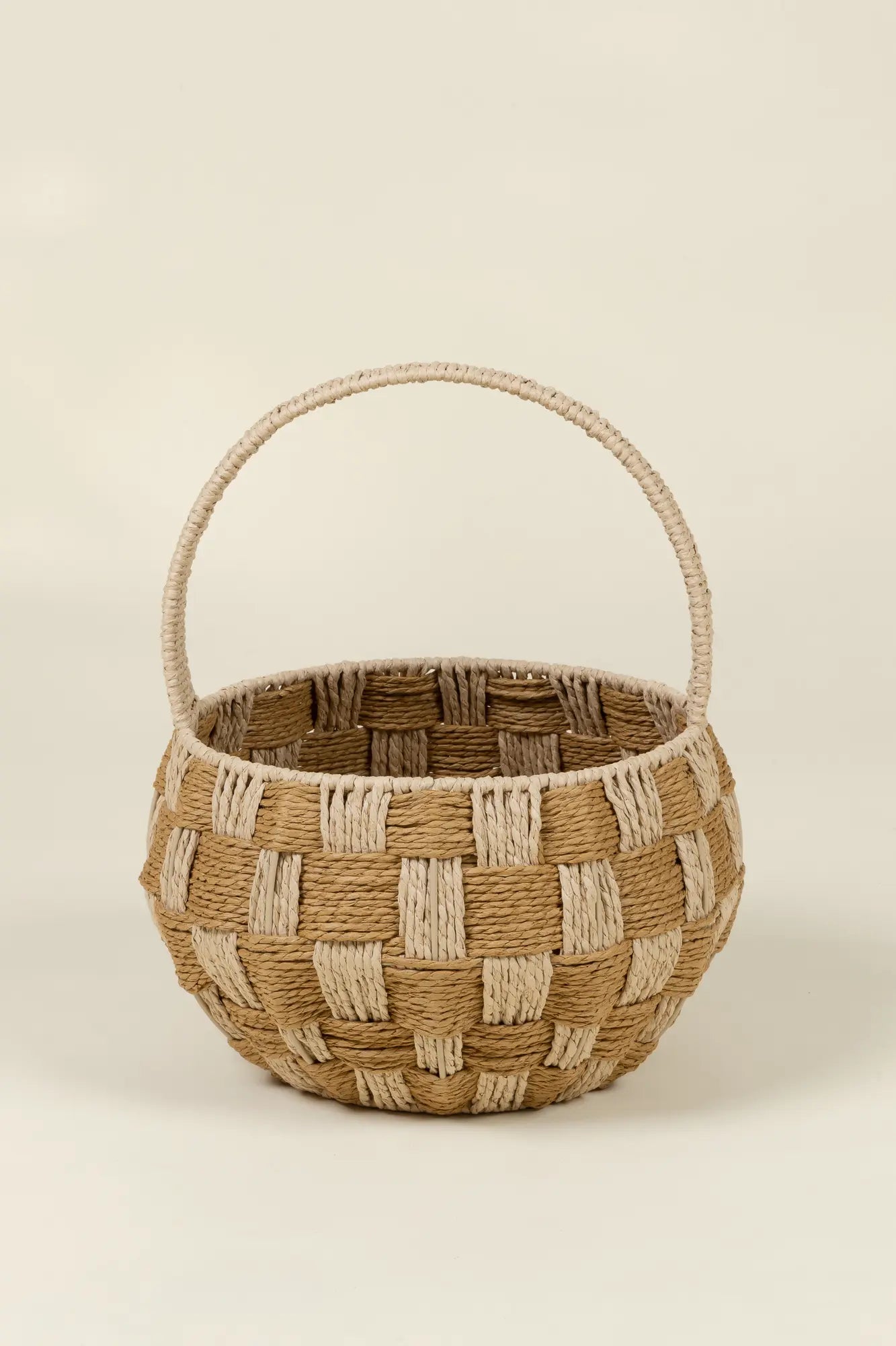 Image of Harvest Checker Treat Basket – Large