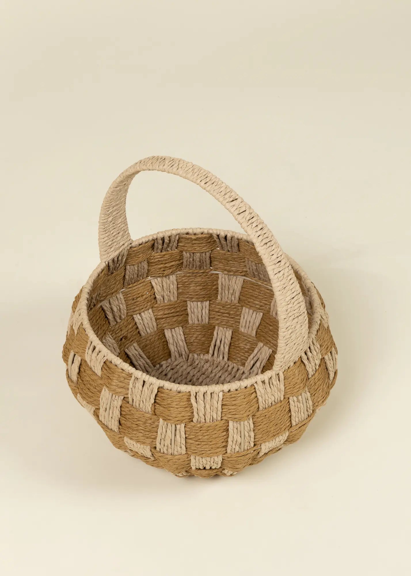 Image of Harvest Checker Treat Basket – Large