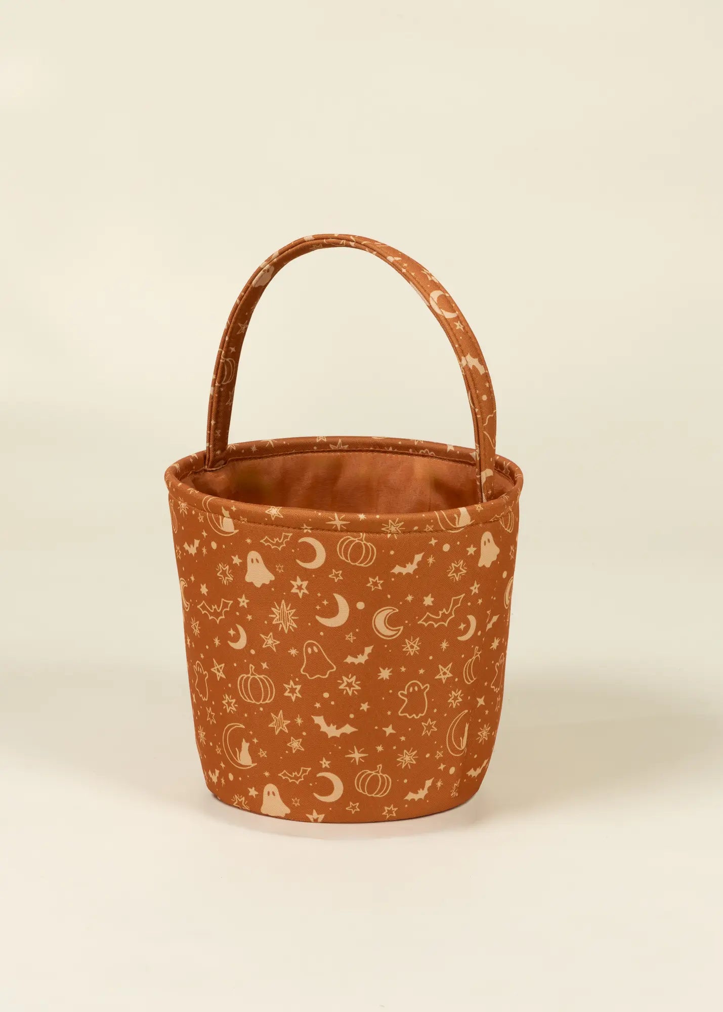 Spooky Meadow Fabric Treat Basket – Medium