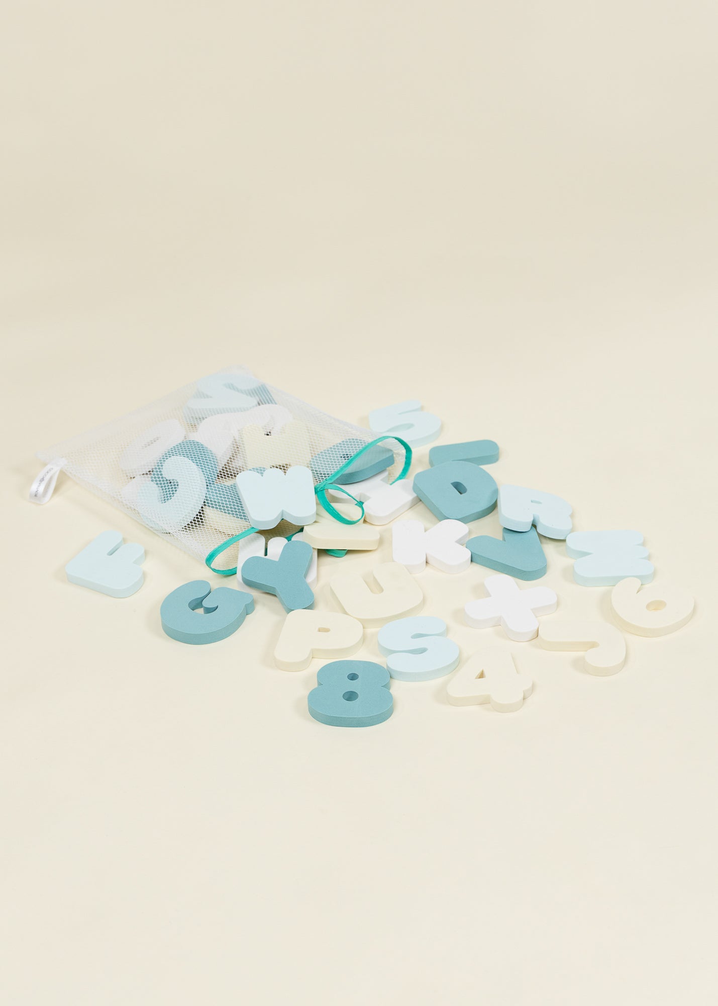 Image of EVA Foam Bath Playset - Letters & Numbers (36 Pcs)
