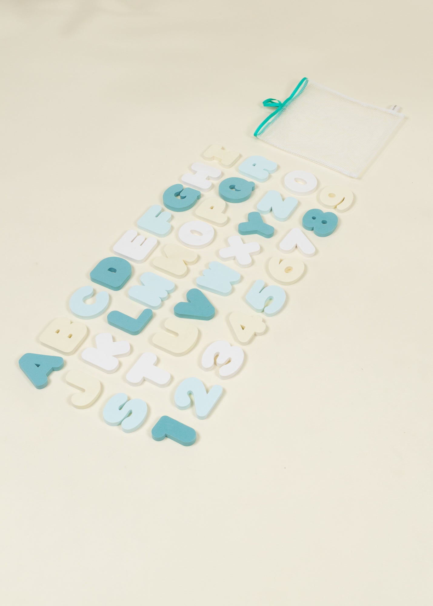 EVA Foam Bath Playset - Letters & Numbers (36 Pcs)